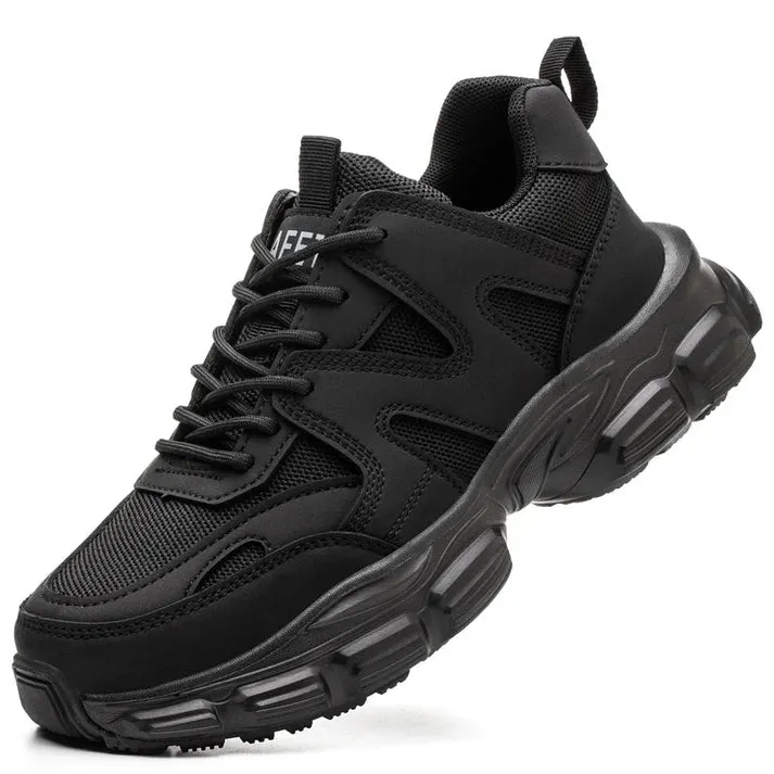 Steel Toe Cap Trainers | Women Safety Shoes | Non-Slip Puncture Proof Work Boots