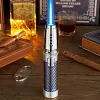 Butane Torch Lighter, Windproof Jet Flame, Refillable Culinary Blow Torch for Creme Brulee, BBQ, Baking, Soldering, Camping Outdoors
