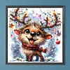 Diamond Painting-DIY Full Round Drill Christmas Elk