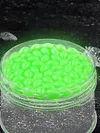 900pcs Luminous Fishing Beads Oval Plastic Glow Fishing Beads Fishing Line Beads