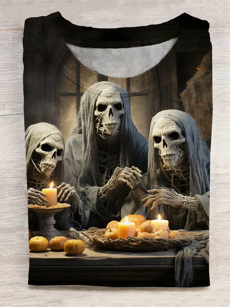Halloween carnival couple T-shirt