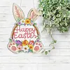 Easter Rabbit DIY Acrylic Special Shape Drill Diamond Art Hanging Decor Kits