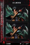 1/6 Scale Levi Ackerman carrying Zeke Yeager - Attack On Titan Resin Statue - LC-Studios