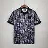 1990 Retro England Blackout Special Edition Black Soccer Jersey love fball