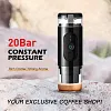Wireless heated espresso coffee machine powder capsule charging portable outdoor travel car home electric coffee machine