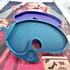 Diamond Painting Tray - Multi-Color Drill Plate with Holder Slot,5D Diamond Art Accessories for DIY Craft 