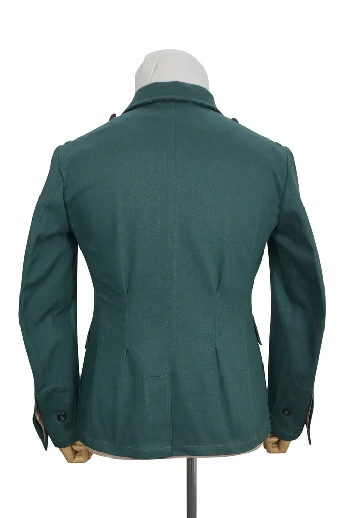   Polizei German EM Open Collar Summer HBT Service Tunic German-Uniform