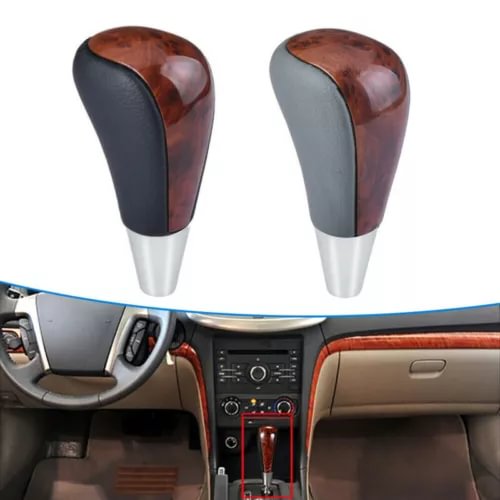 Dronehint PU Leather Car Gear Shift Rod Head Shifter Lever Knob For Toyota Corolla Lexus  (For: Acura) Parts