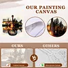 (US Local)Paint By Numbers Kit On Canvas DIY Oil Art Guitar Home Wall Decor40x40cm
