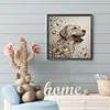 Stone Art Dog-Full Round Diamond painting 30*30CM