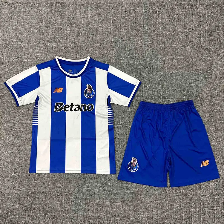Kids Porto 25/26 Home Football Jersey