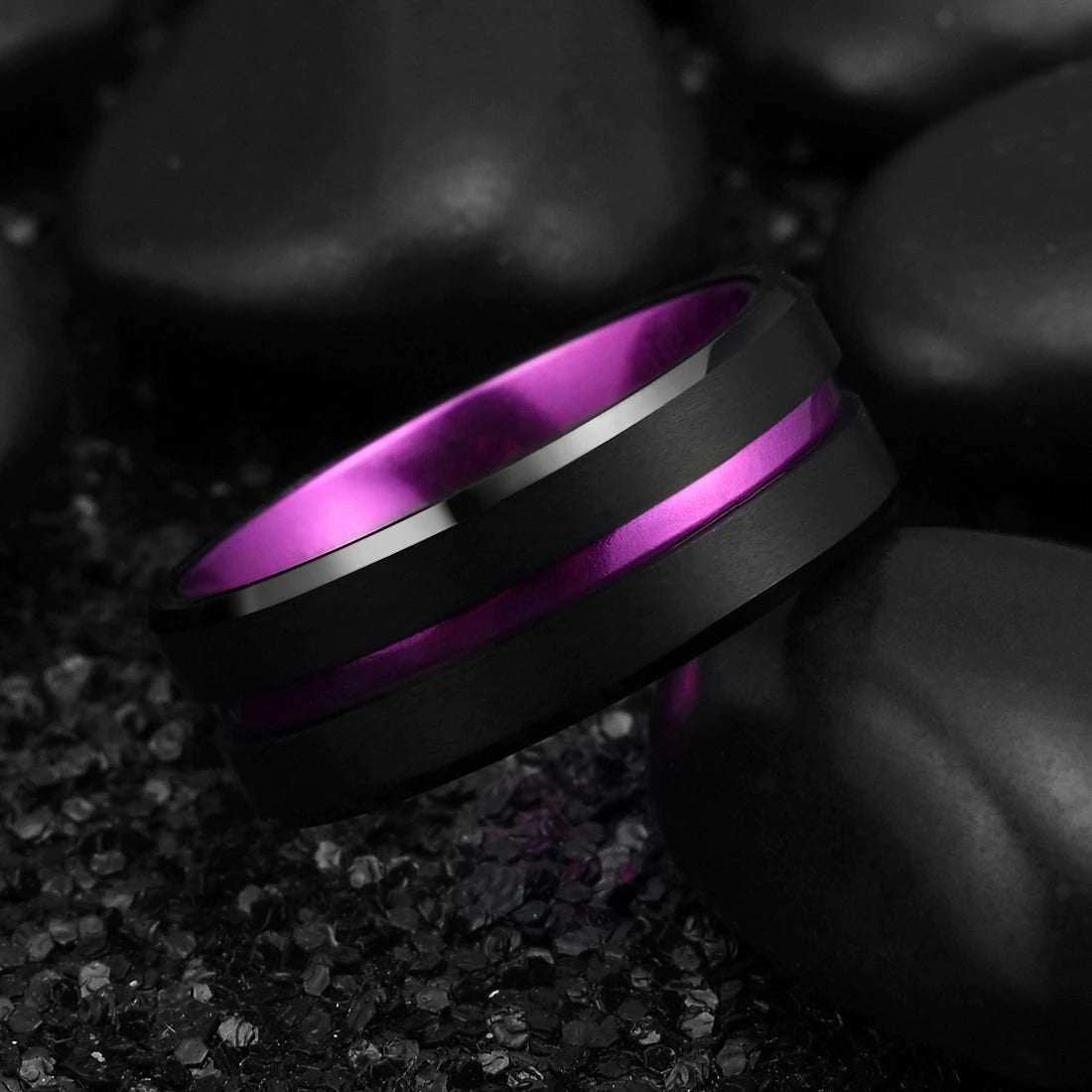 'Pink Eye' Rings