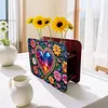 5D DIY Special Shape Double Sided Drills Diamond Painting Wooden Desk Ornament Flower Vase Decor Kit