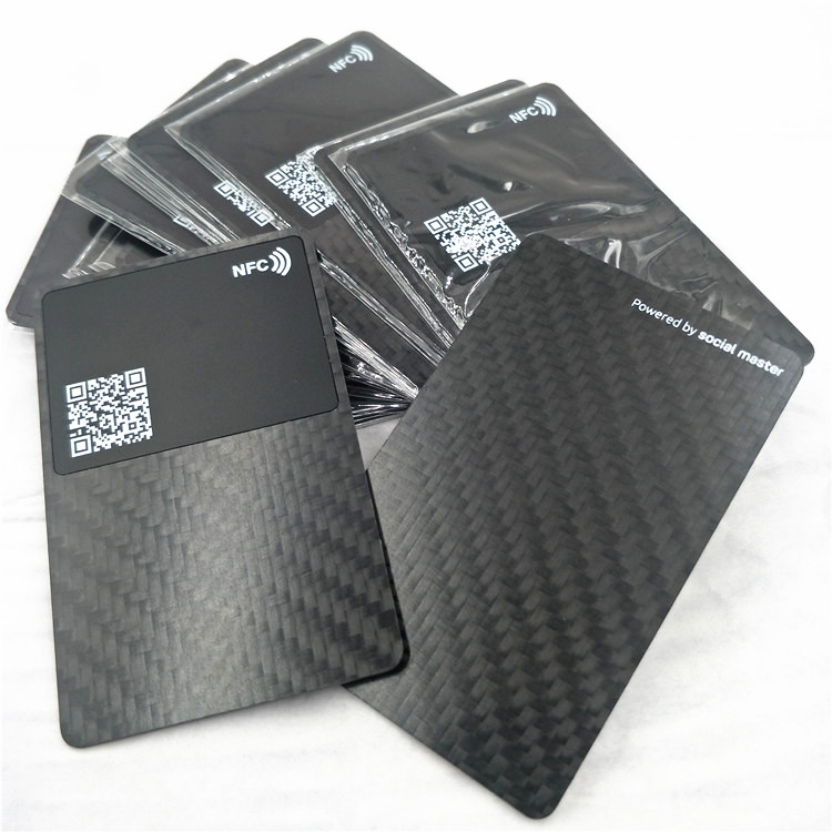 High Quality Customized Carbon Fiber Card Badge is made from genuine Carbon Fiber