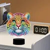 Animal Diamond Painting Night Light Diamond Art Lamp Home Decoration (Leopard)