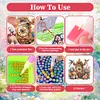 (US Local)Acrylic Special Shape Flower Bird Diamond Painting Clock Ornaments Kit