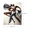 (US Local)Paint By Numbers Kit On Canvas DIY Oil Art Dance Art Picture Home Decor40x50cm