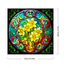 【Limited Stock Sale】Narcissus Window Glass Painting-Paint by Numbers Acrylic Painting 50*50CM