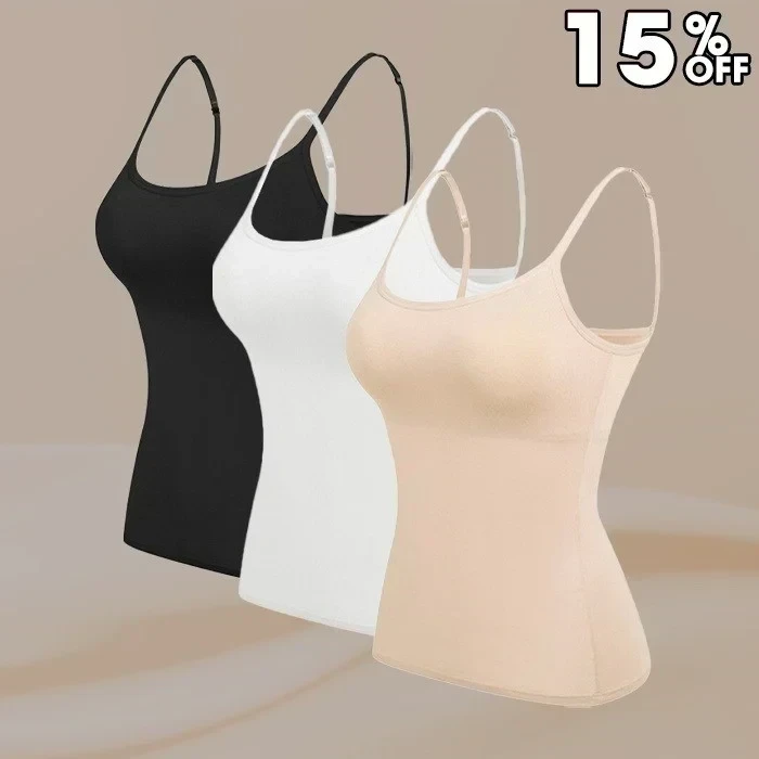 🔥Hot sale🔥 Women Tank Top with Built in Bra Camisole