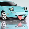 Blinkbuddy 1:18 Pro Drift RC Car (Gyro Version) 2.4GHZ Mx-5 RC High Performance ESC Gyr, Rechargeable 4WD RC Rally Car with Flashing Headlights Remote Control Toy