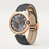 40 mm, movimiento autom&aacute;tico, oro rosa de 18 quilates, piel