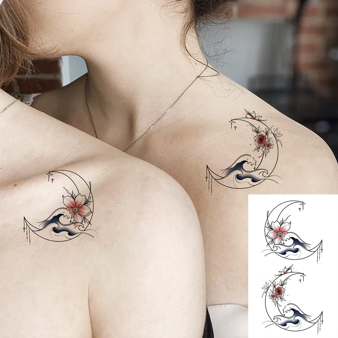 3D Realistic Wings Letters Temporary Tattoos For Women Men Quotes Thorns Dragon Fake Tattoo Fashion Waterproof Tatoos Sticker