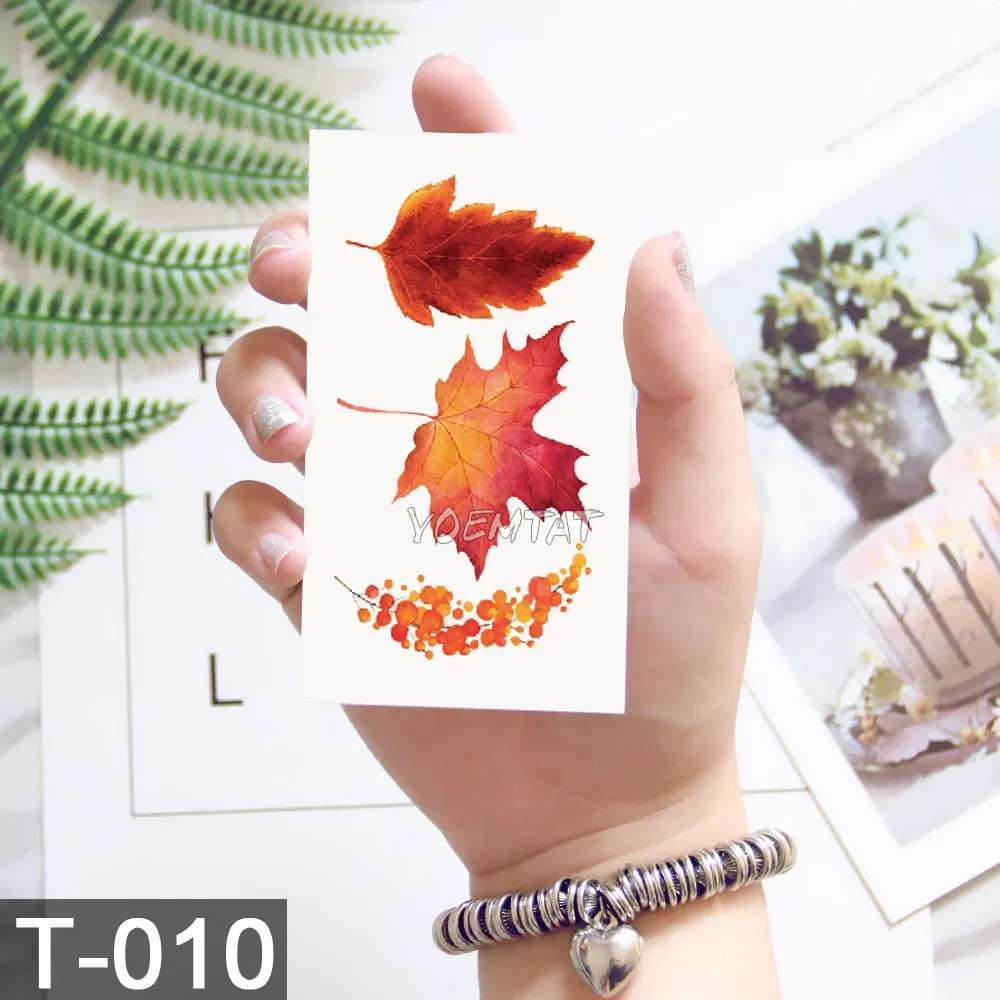 Waterproof Temporary Tattoo Sticker Cute Watercolor Cartoon Design Children Lamp Water Transfer Tatto Marine Man Girl Fake Tatoo