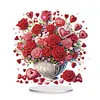  5D DIY Special Shape Diamond Painting Desk Ornament Vase Flower Decor Kit