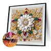 White Flower-Special Shaped Diamond Painting Kit