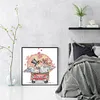 Walk With Love - 14CT/16CT Stamped Cross Stitch 17*19cm/6.69*7.48in(Brand)