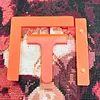 3pcs/set Diamond Painting Alignment Tool - Horizontal Ruler, Right-Angle Ruler, And Pusher Tool Set