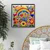 Diamond Painting -DIY Round Drill Colorful Love(40x40cm)
