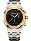 Silver Gold 904L Steel Black Dial - Watches - 41mm