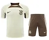 2024/2025 Corinthians pre-match training Shirt+Shorts 1:1 Thai Quality