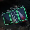 Expandable Fishing Tackle Box Luminous Waterproof Magnetic Tools Storage Box