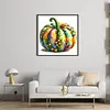 Watercolor Pumpkin-11CT Stamped Cross Stitch 45*45cm/17.72*17.72in
