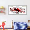 (Big Size) 5D Diamond Painting Full Round Drill Heart Butterfly 90*45cm