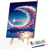 Sea Flowers-Paint by Numbers Acrylic Painting 40*50cm