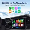 Multifunctional CarPlay Clip Wireless CarPlay Adapter Customized Car-Machine Interconnection Android Apple 2-in-1 Car CarPlay Suitable For Car Media, Fragrance Diffuser, Digital Clock
