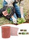 Copper Mesh Slug Repeller Rustproof Copper Net for Pest Control (12.7cmx3m)