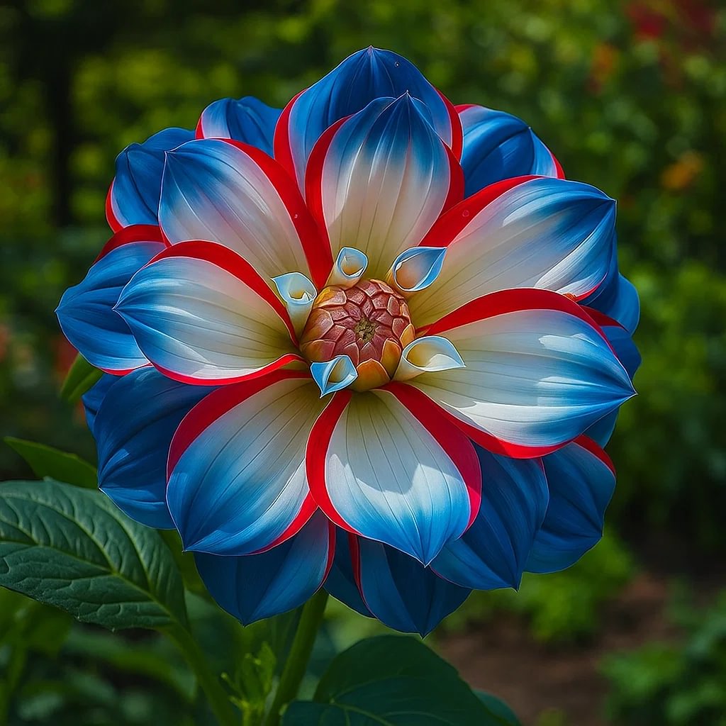 Azure Tide-Double dahlia bulbs