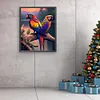 Parrot-Paint by Numbers Acrylic Painting 40*50CM