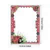Floral Special Shape Diamond Painting Photo Frame Home Decor Gift (Ladybug)