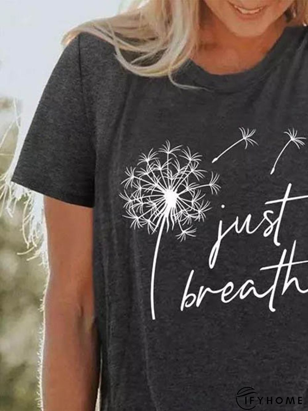 Loosen Dandelion Short Sleeve T-Shirt | IFYHOME