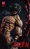 Eren Yeager with LED - Attack On Titan Resin Statue - YOYO Studios