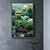 >SALE<Waterside Town 5D DIY Diamond Painting Kits Full Square Drill Wall Decor Craft