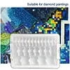 (US Local)26 Grids Clear Diamond Painting Tool Storage Containers for Beads Art DIY Crafts