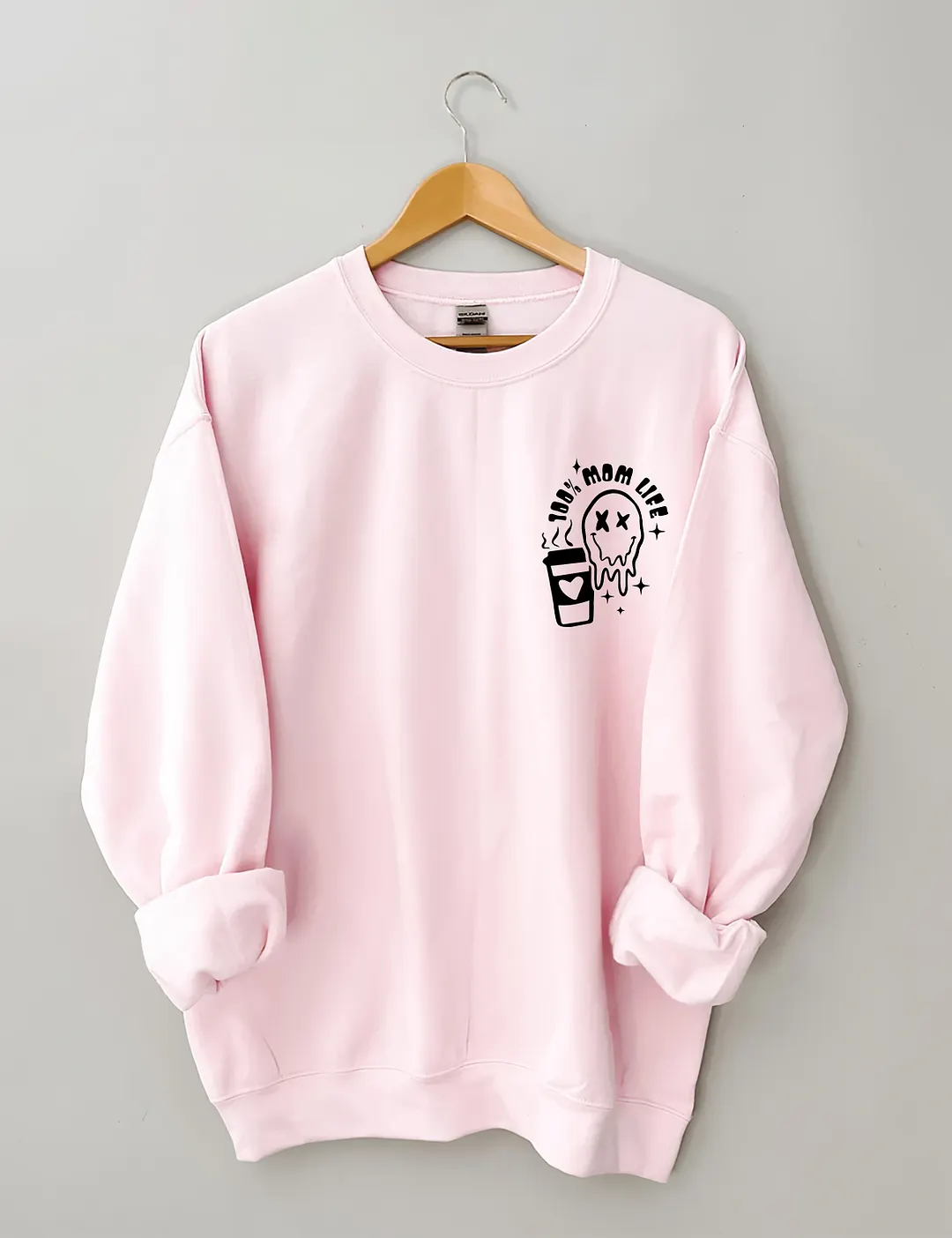 Caffeine And Chaos Mom Sweatshirt