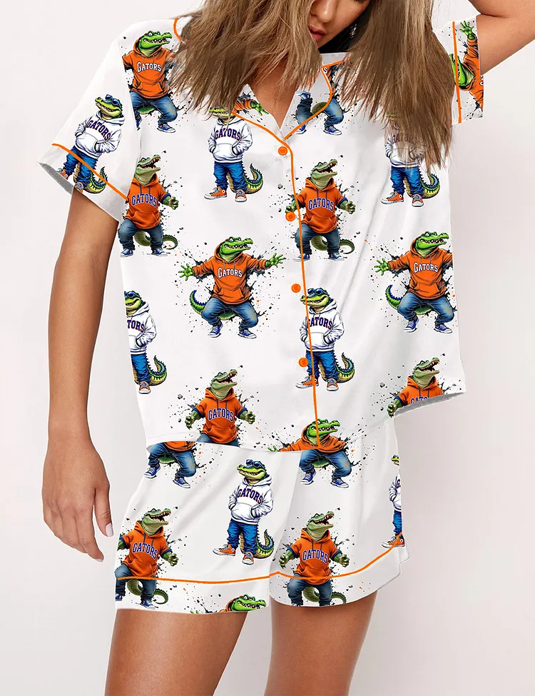 Women's Florida Gators Men's Basketball Pajama Set