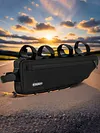 1.5L Bicycle Storage Pouch Bike Frame Bag Cycling Storage Bag for Outdoor Riding